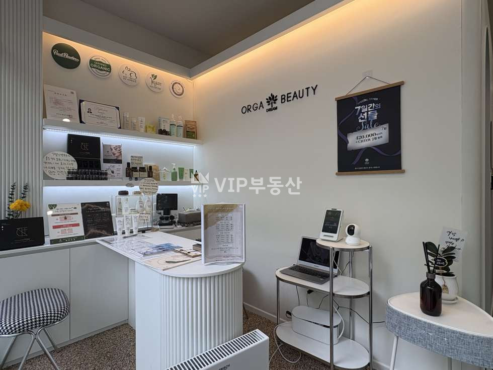 전북 전주완산구 효자동3가 서곡 메인상권! 저보증금·저월세, 고급 인테리어와 최상 컨디션을 갖춘 뷰티 추천 상가 월세 매물번호 12076 사진 2