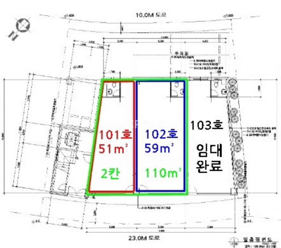전북 전주덕진구 덕진동2가 주건축물제1동 하가지구 1층 상가 매매 I 임대도 가능 매매 매물번호 12745 사진 2